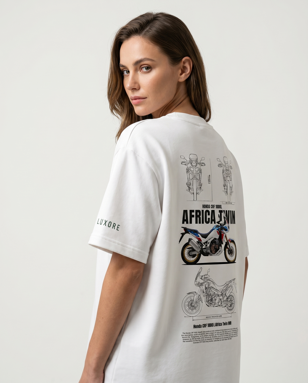 AFRICA TWIN PRINTED T-SHIRT