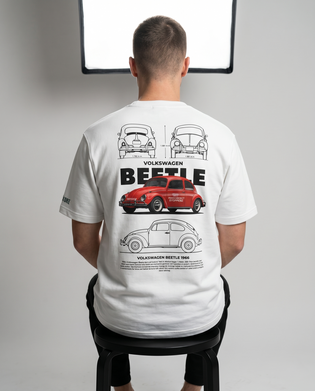 VOLKSWAGEN BEETLE PRINTED T-SHIRT