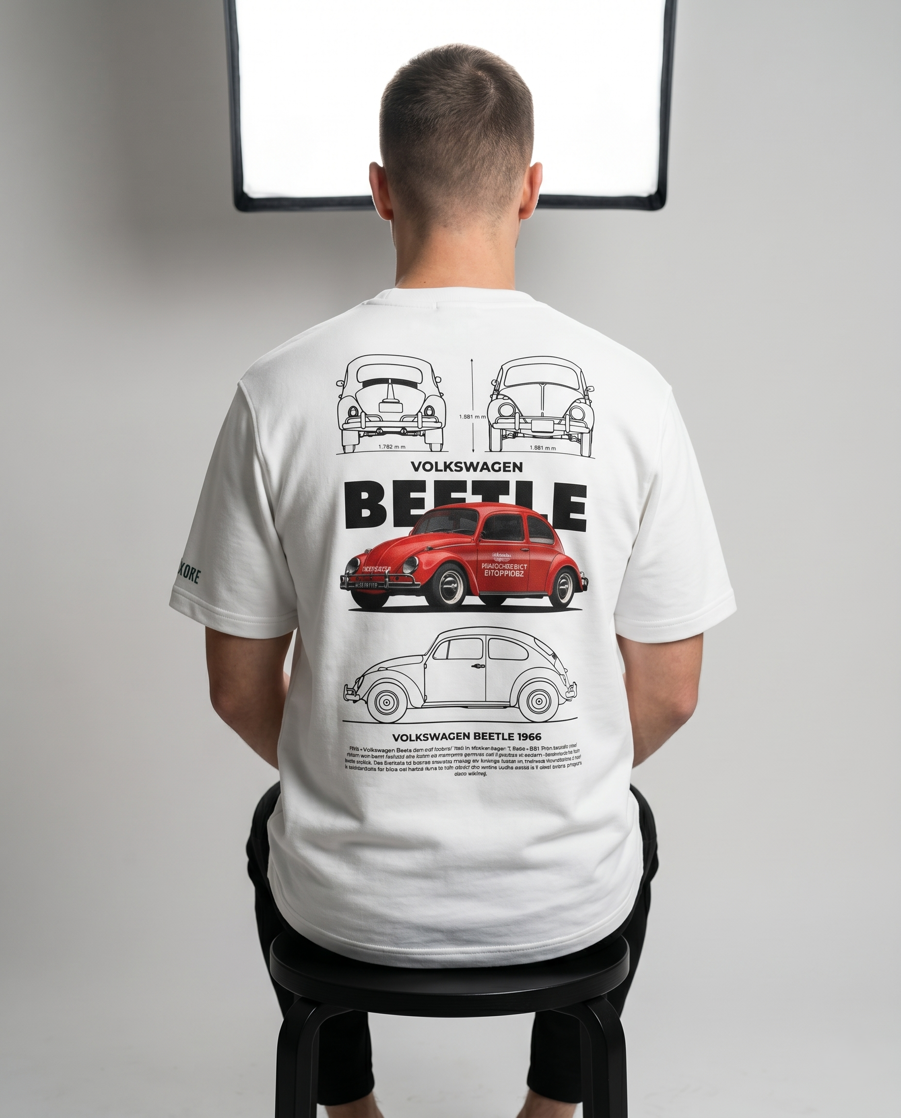 VOLKSWAGEN BEETLE PRINTED T-SHIRT