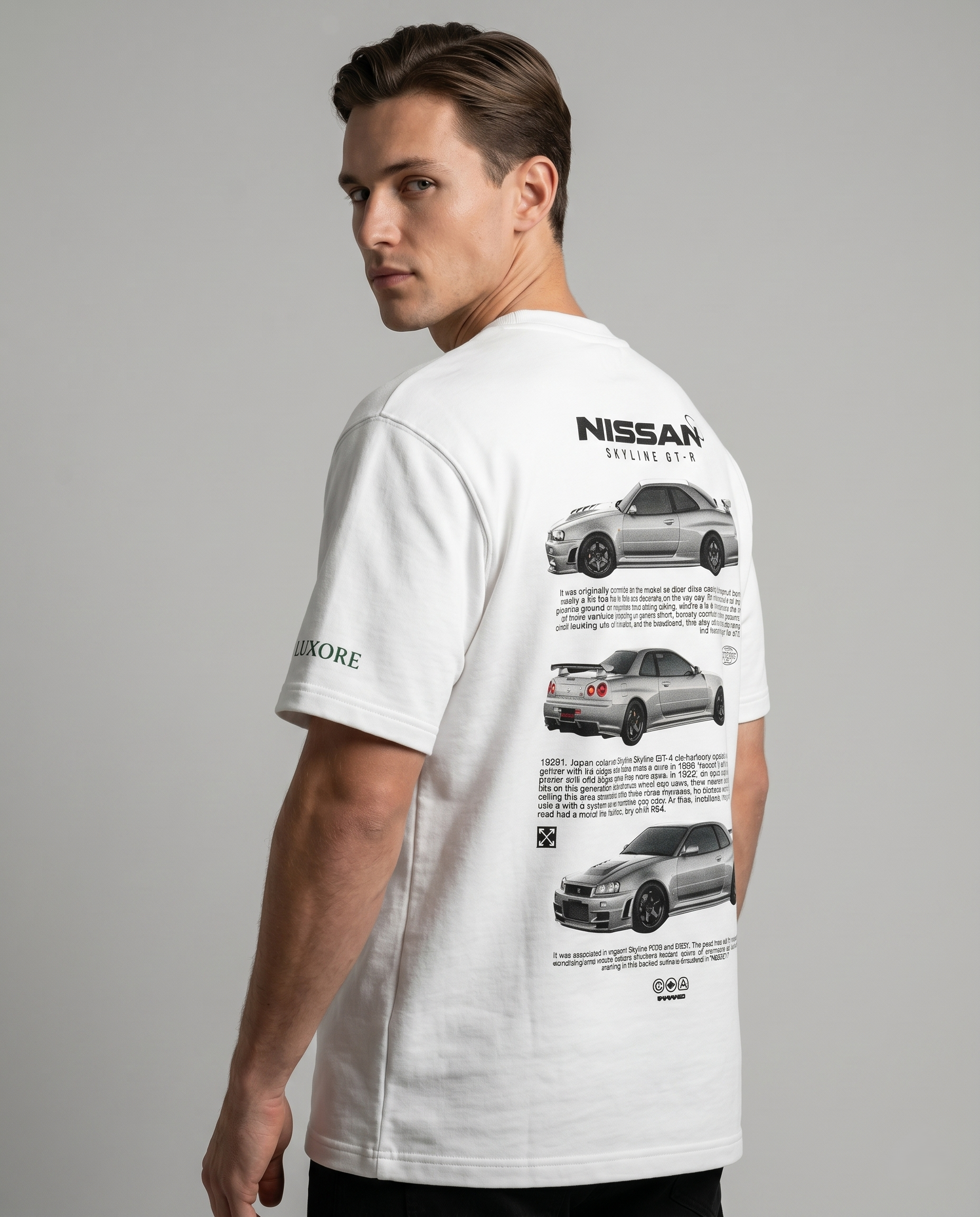 NISSAN SKYLINE R32 GTR PRINTED T-SHIRT