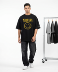 NIRVANA PRINTED GRAPHIC TEE
