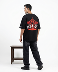 LUXORÉ HOE SWING GRAPHIC PRINTED TEE