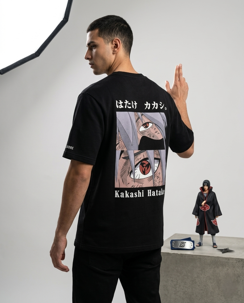 KAKASHI HATAKE PRINTED T-SHIRT