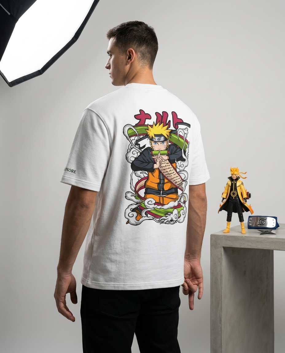 NARUTO UZUMAKI PRINTED T-SHIRT