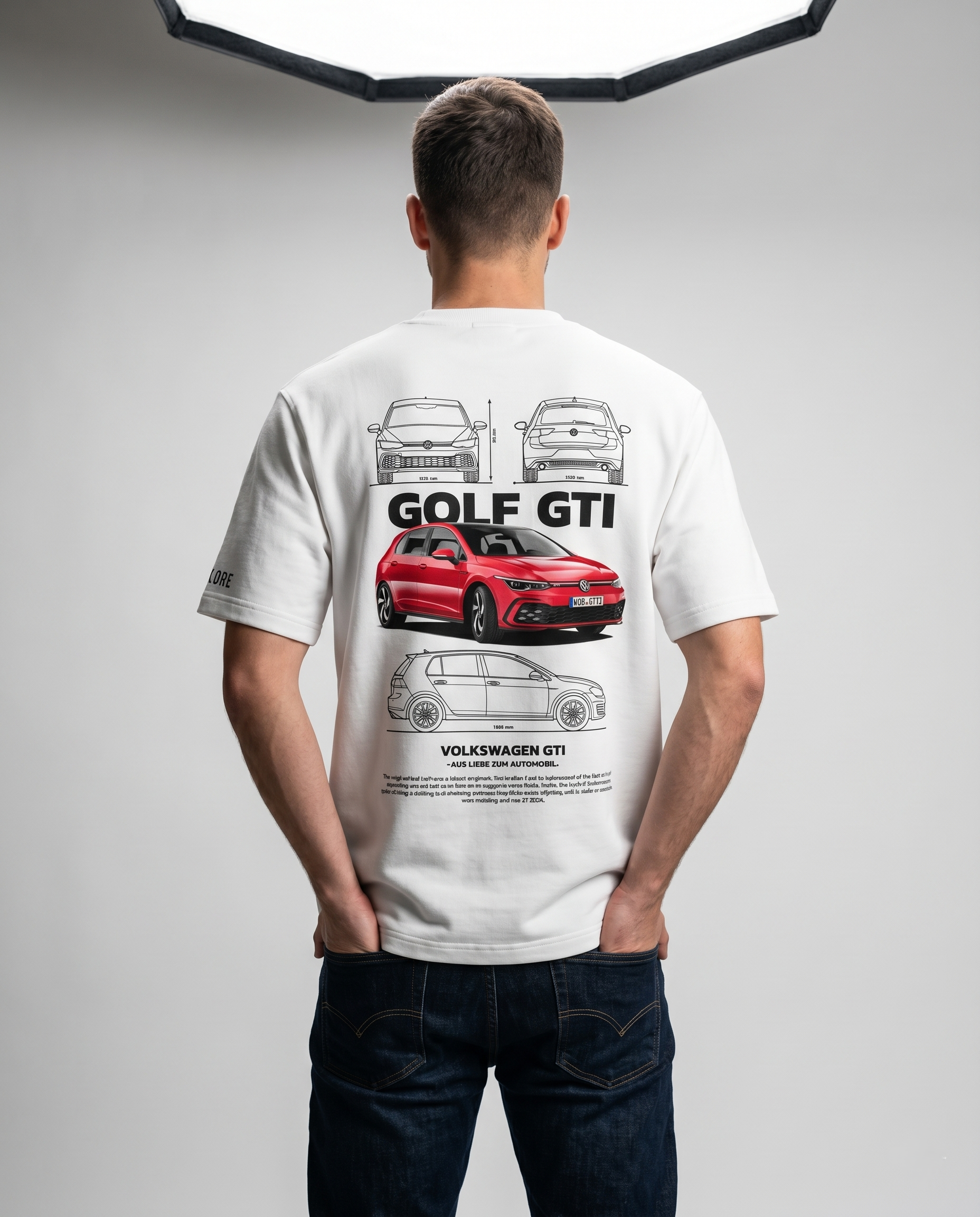 VOLKSWAGEN GTI PRINTED T-SHIRT