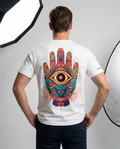 EVIL EYE PRINTED T-SHIRT