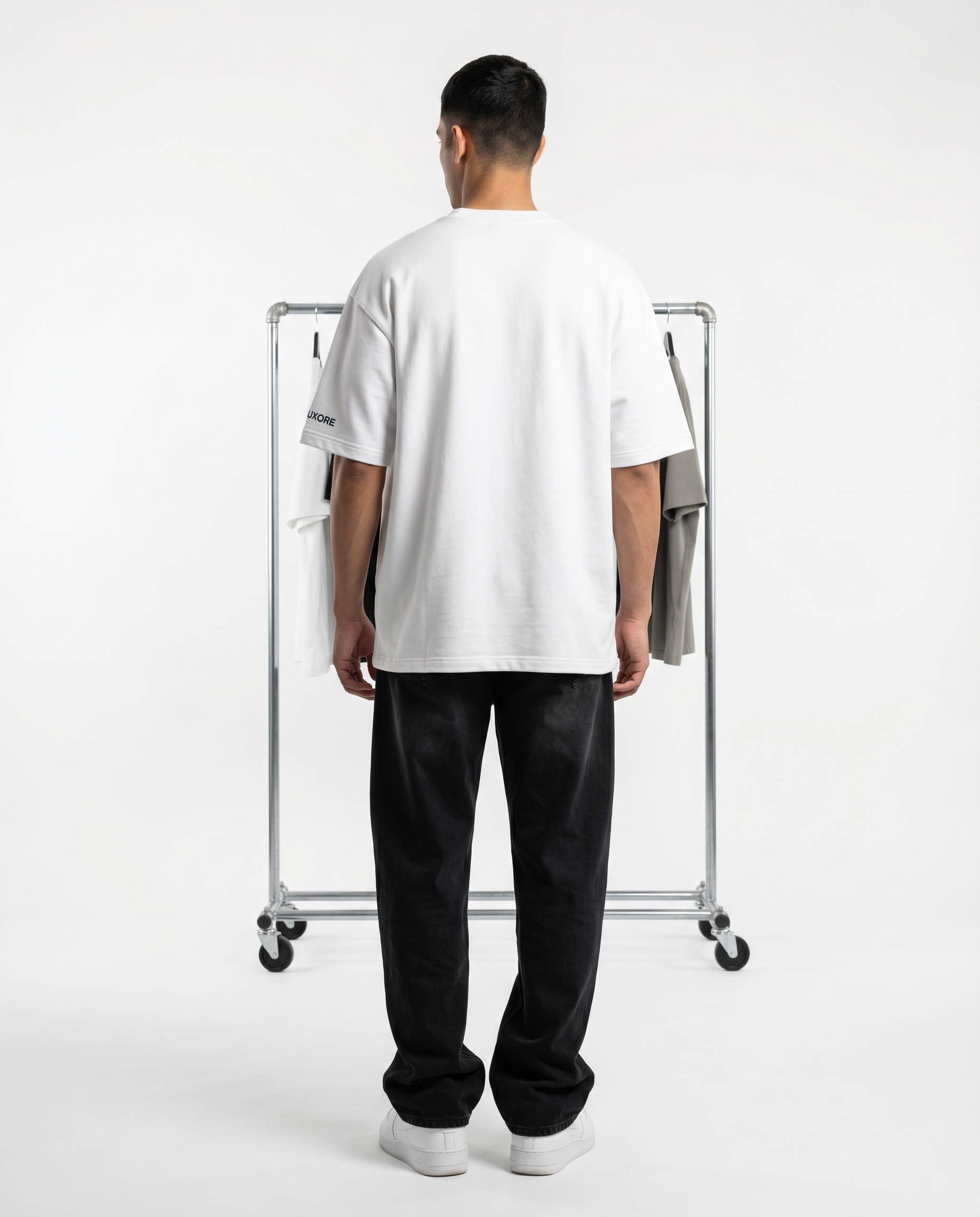 LUXORÉ RIDE THE COCK GRAPHIC PRINTED TEE