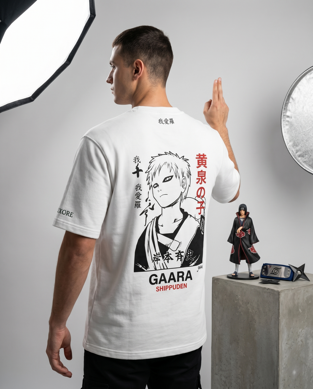 GAARA NARUTO PRINTED T-SHIRT