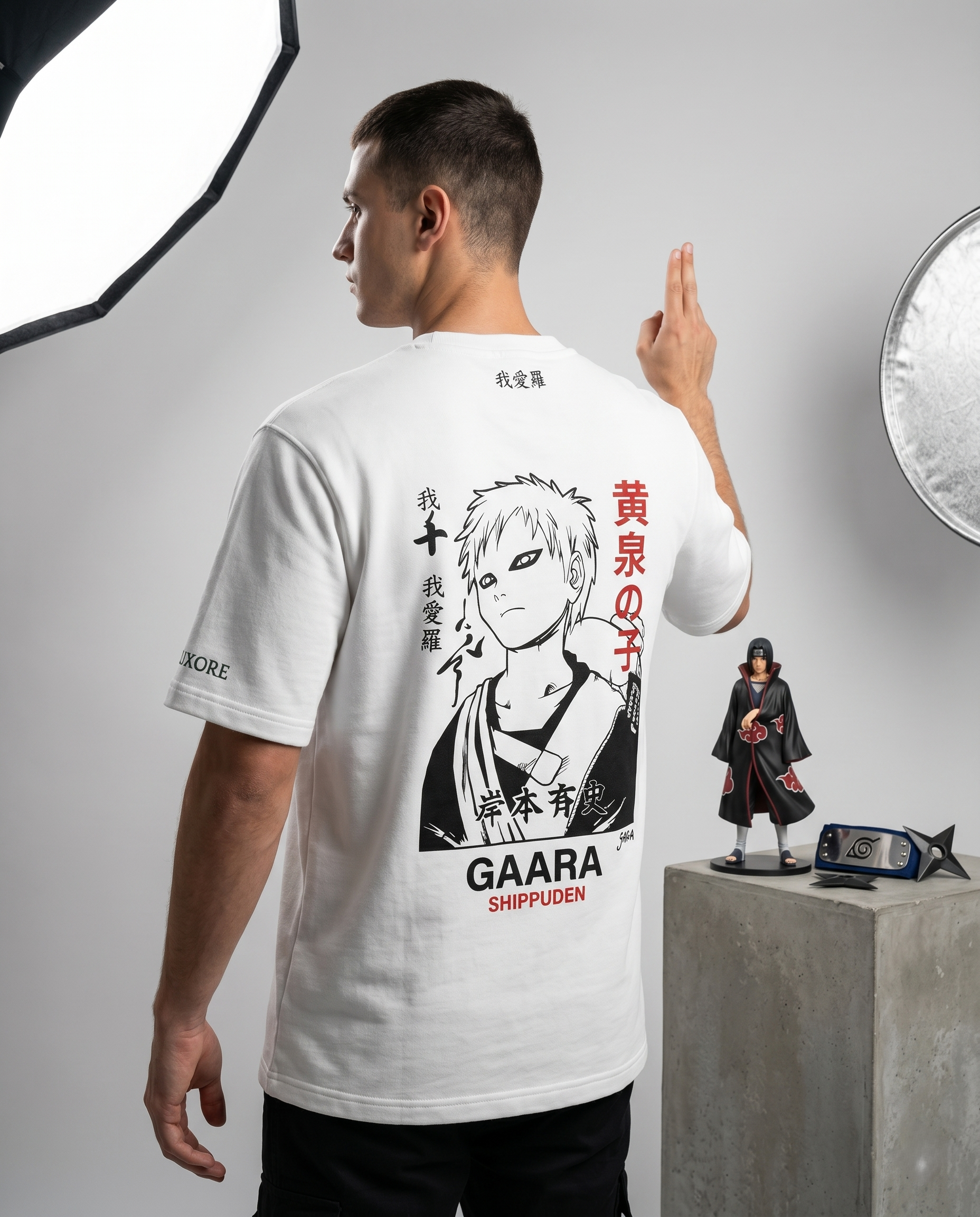 GAARA NARUTO PRINTED T-SHIRT