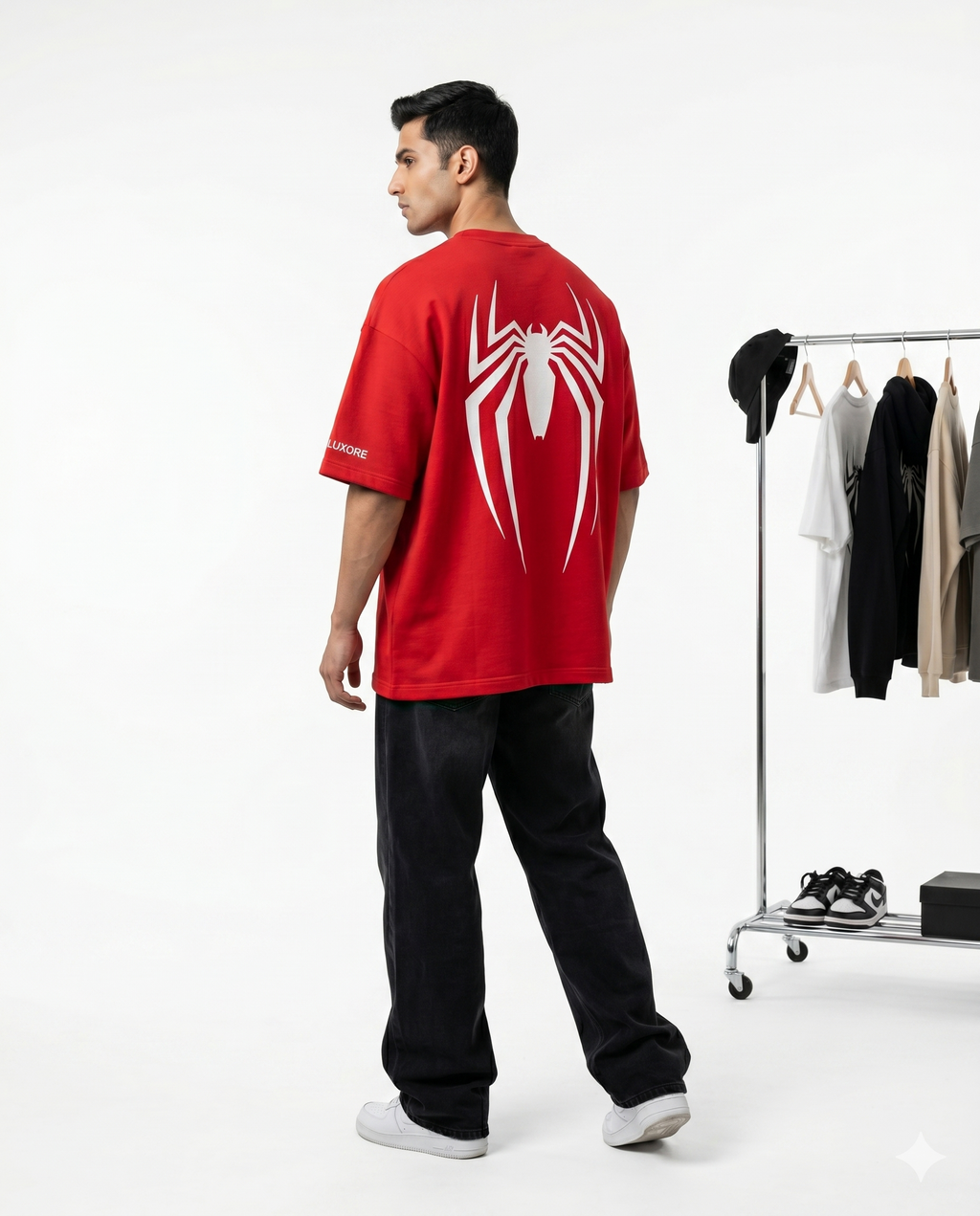 SPIDER PRINTED GRAPHIC TEE UNISEX