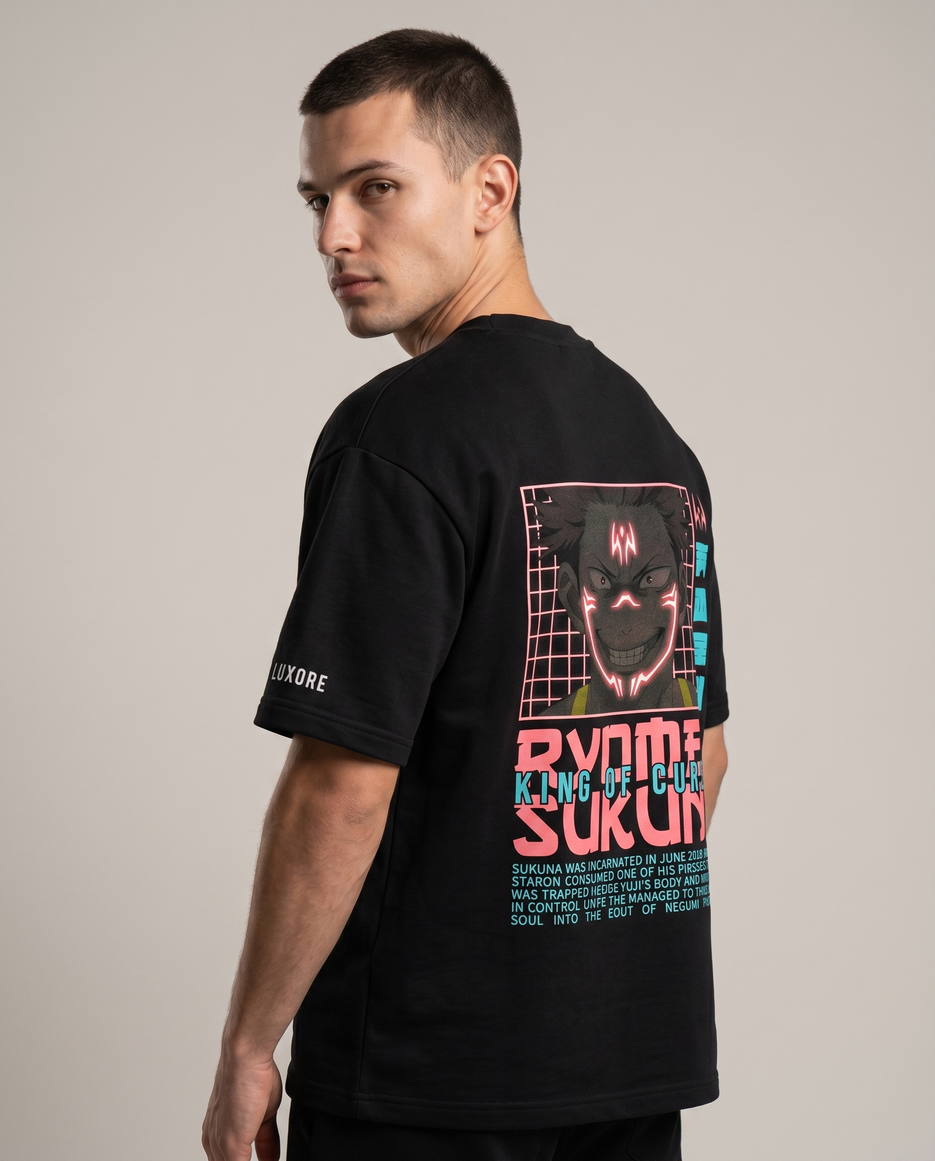 RYOMEN SUKUNA PRINTED T-SHIRT