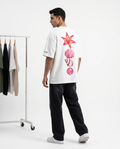 LUXORÉ STAR FISH GRAPHIC PRINTED TEE