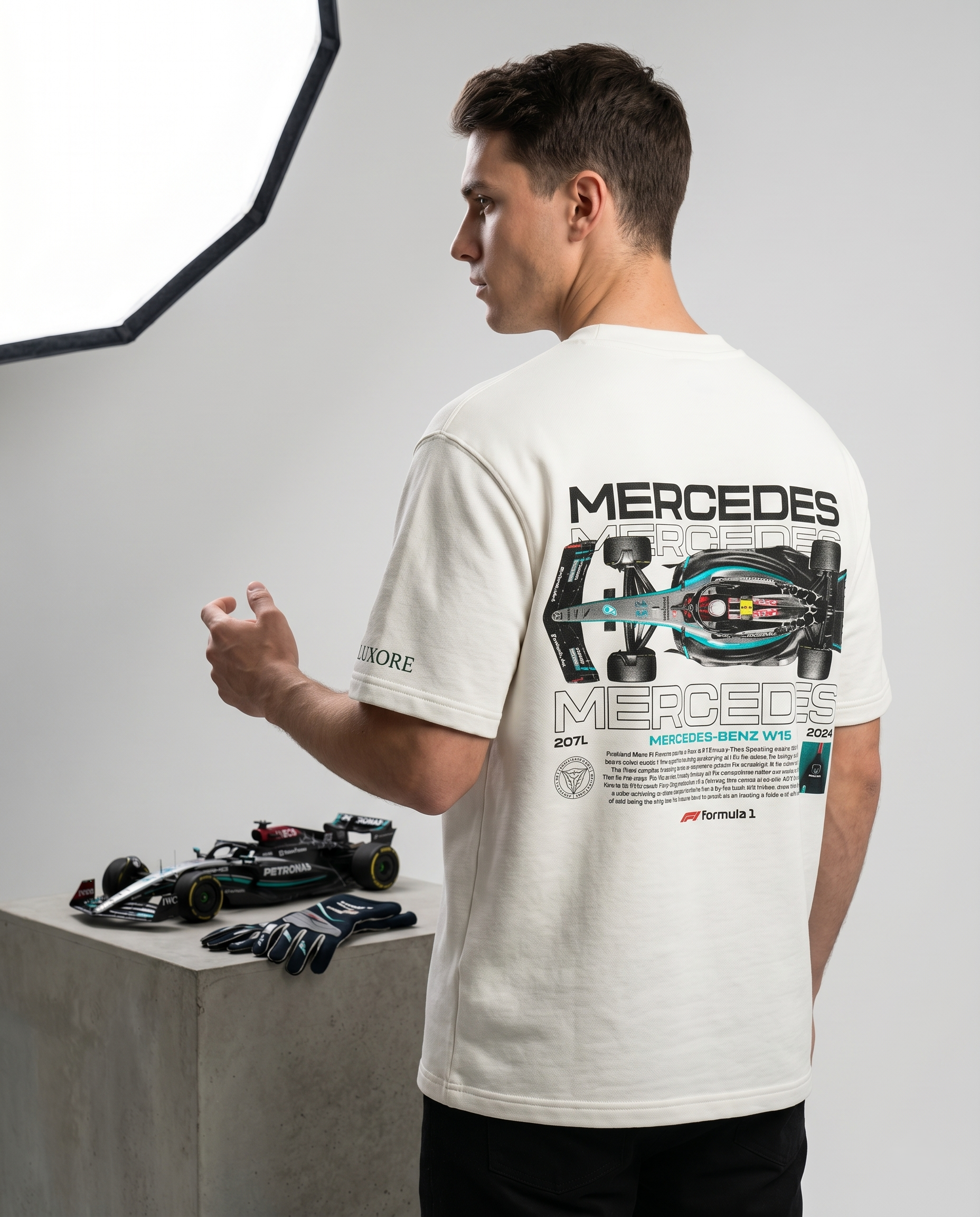 MERCEDES AMG PRINTED T-SHIRT