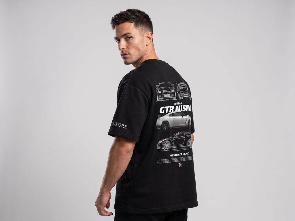 NISSAN R35 GTR NISMO PRINTED T-SHIRT