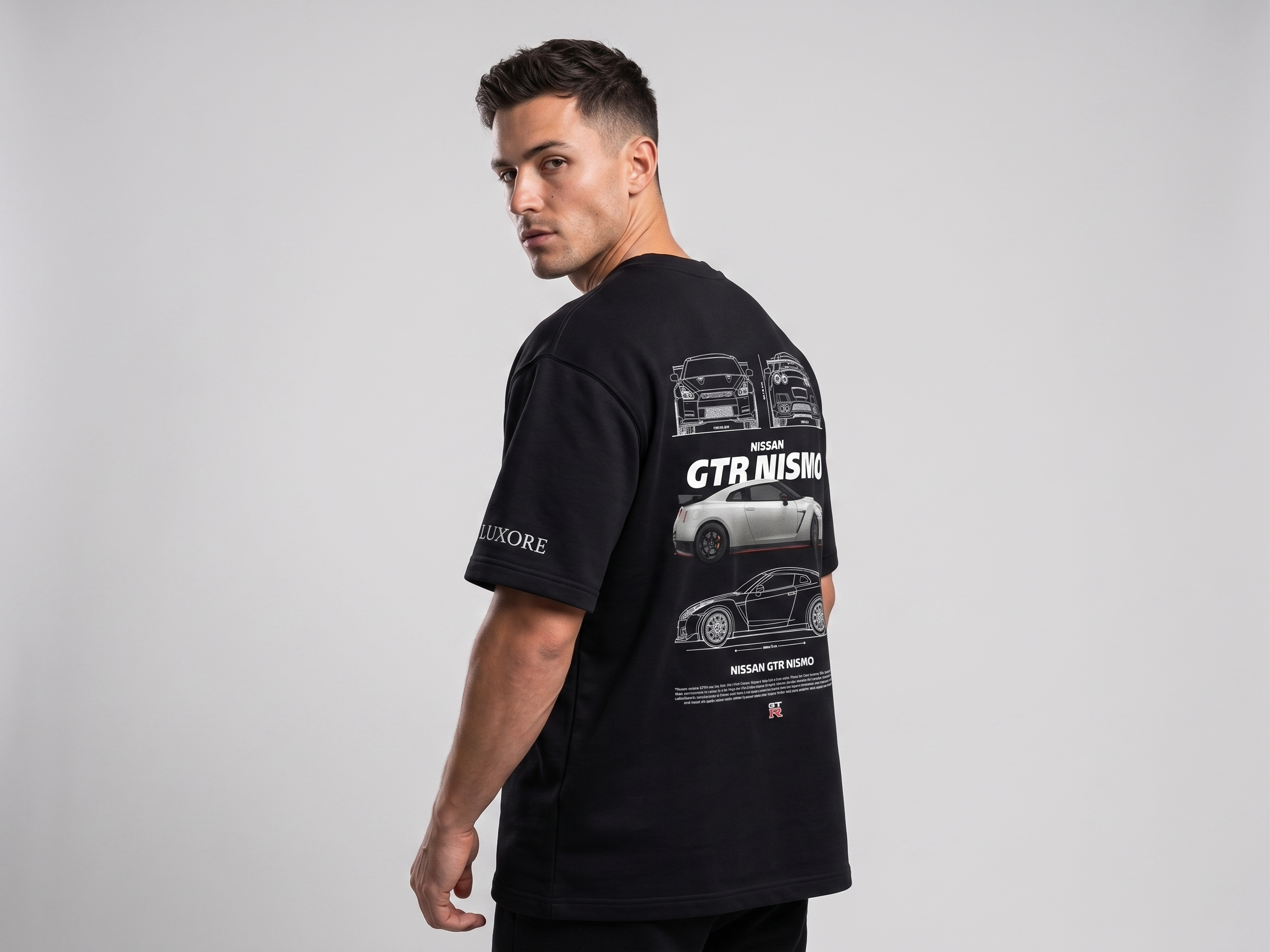 NISSAN R35 GTR NISMO PRINTED T-SHIRT