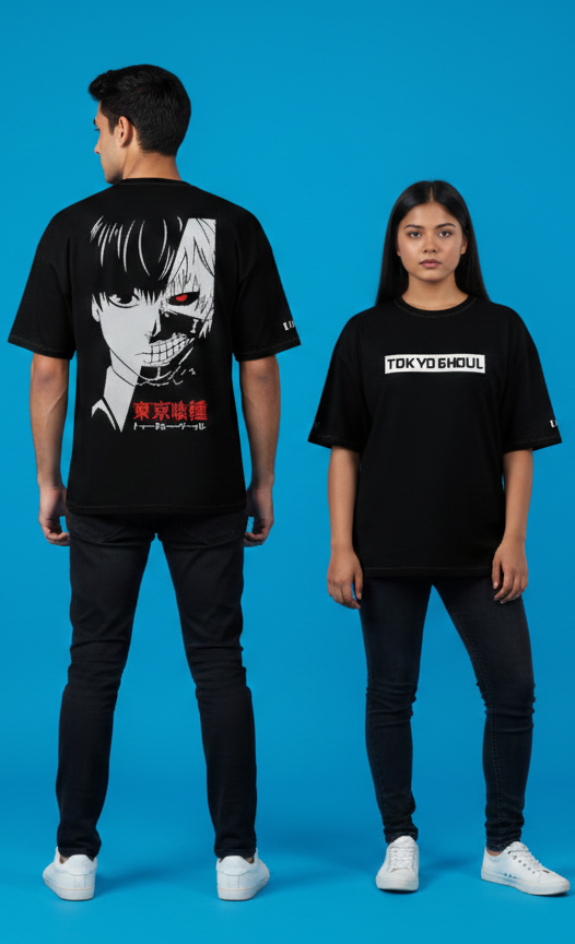 TOKYO GHOUL MASK SKELETON T-SHIRT