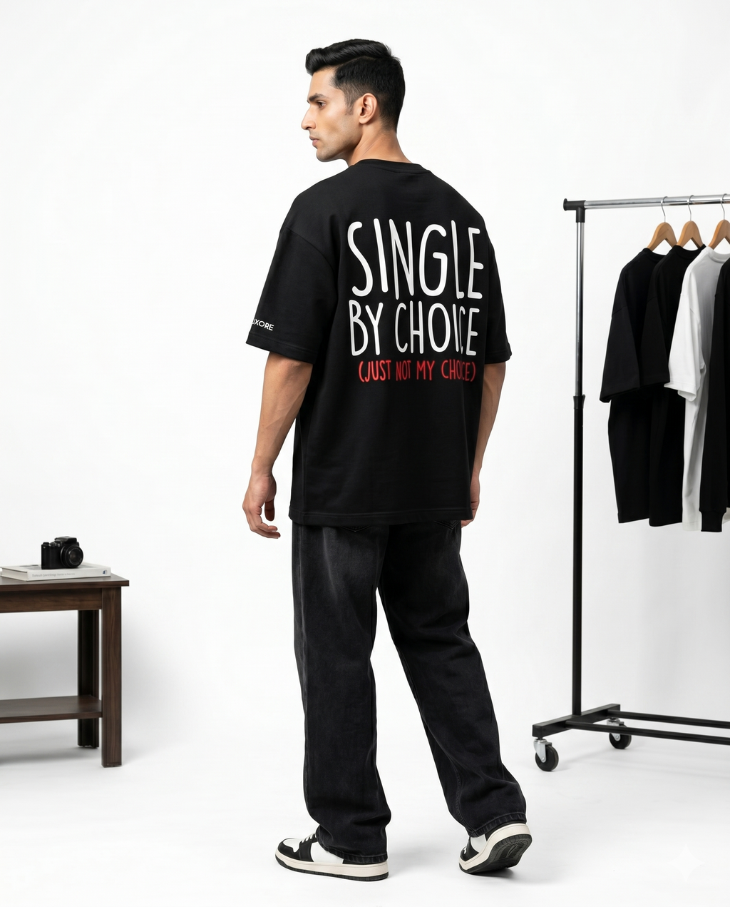 LUXORÉ SINGLE BY CHOICE GRAPHIC PRINTED TEE