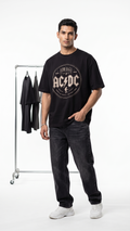 VINTAGE AC-DC PRINTED GRAPHIC TEE