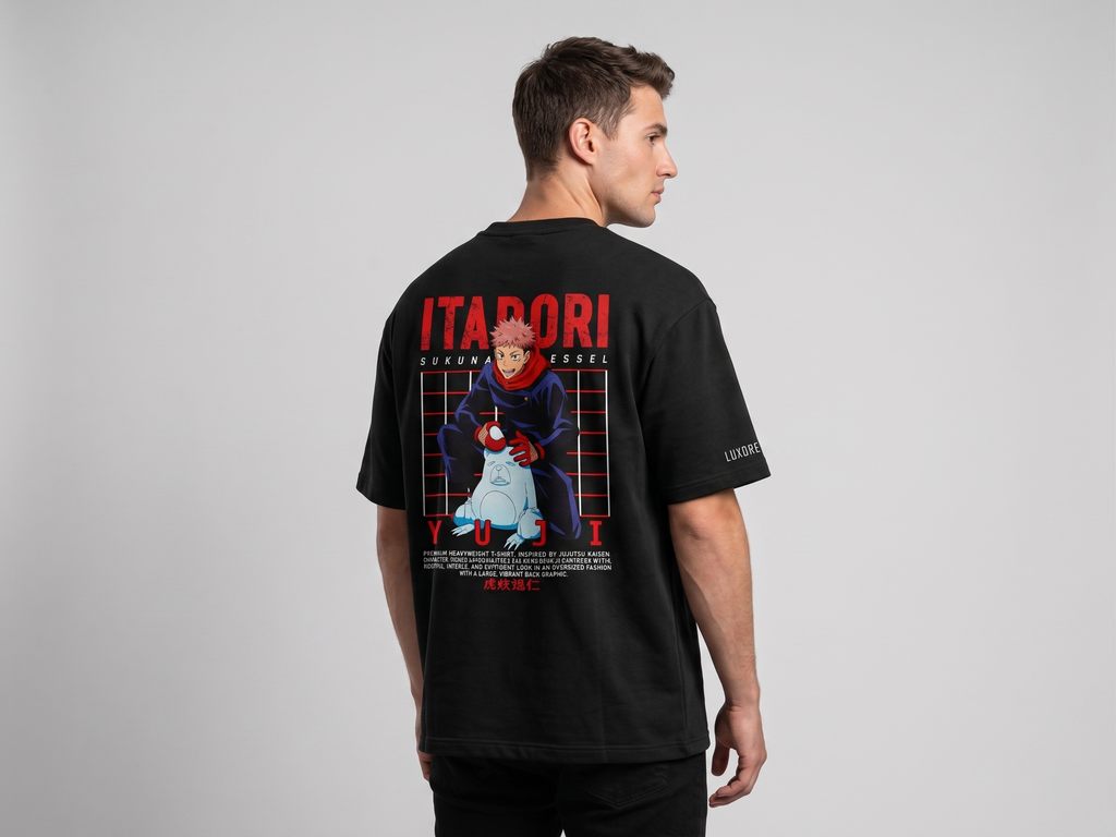 YUJI ITADORI PRINTED T-SHIRT