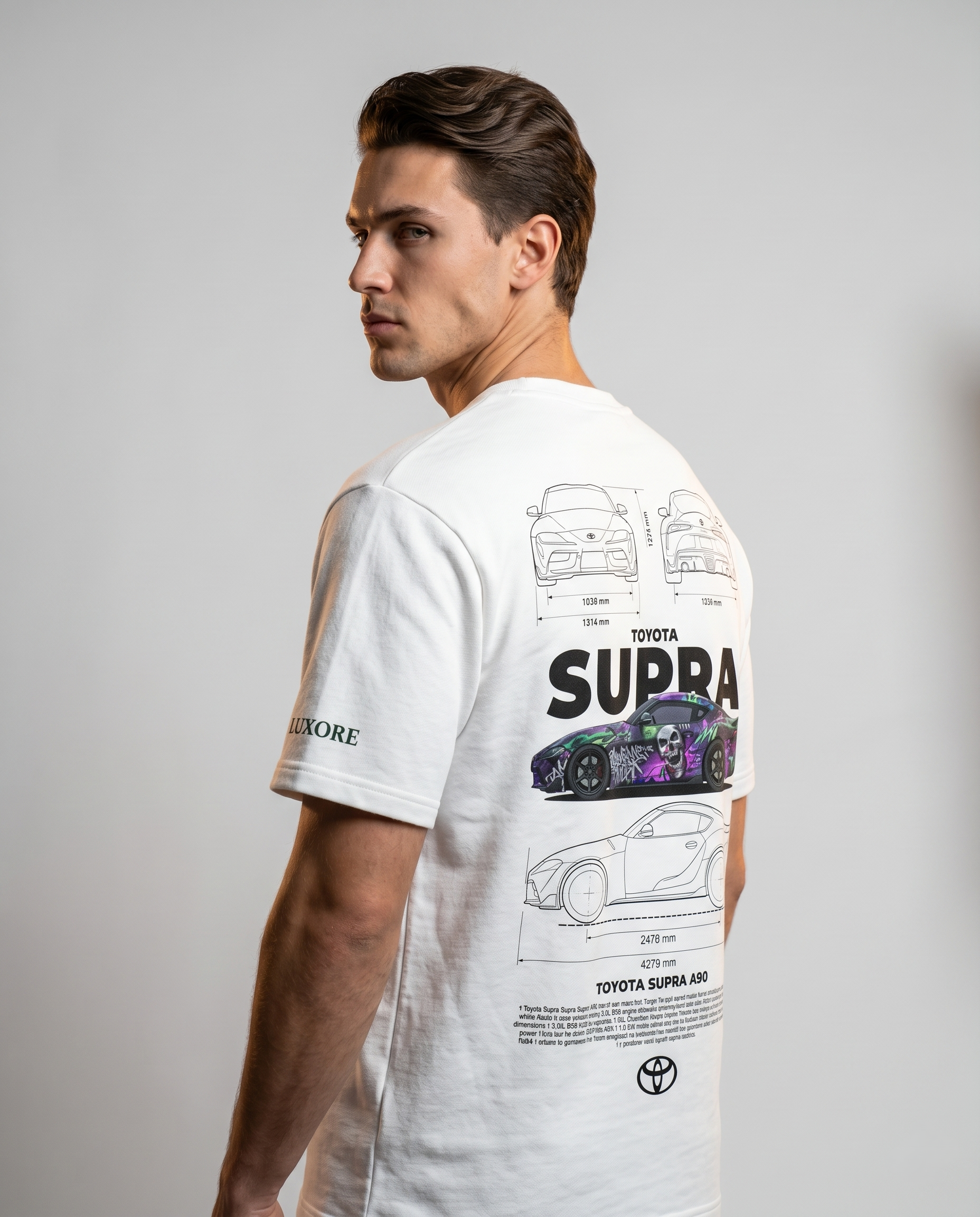 𝑩̶𝑴̶𝑾̶ TOYOTA SUPRA PRINTEDT T-SHIRT