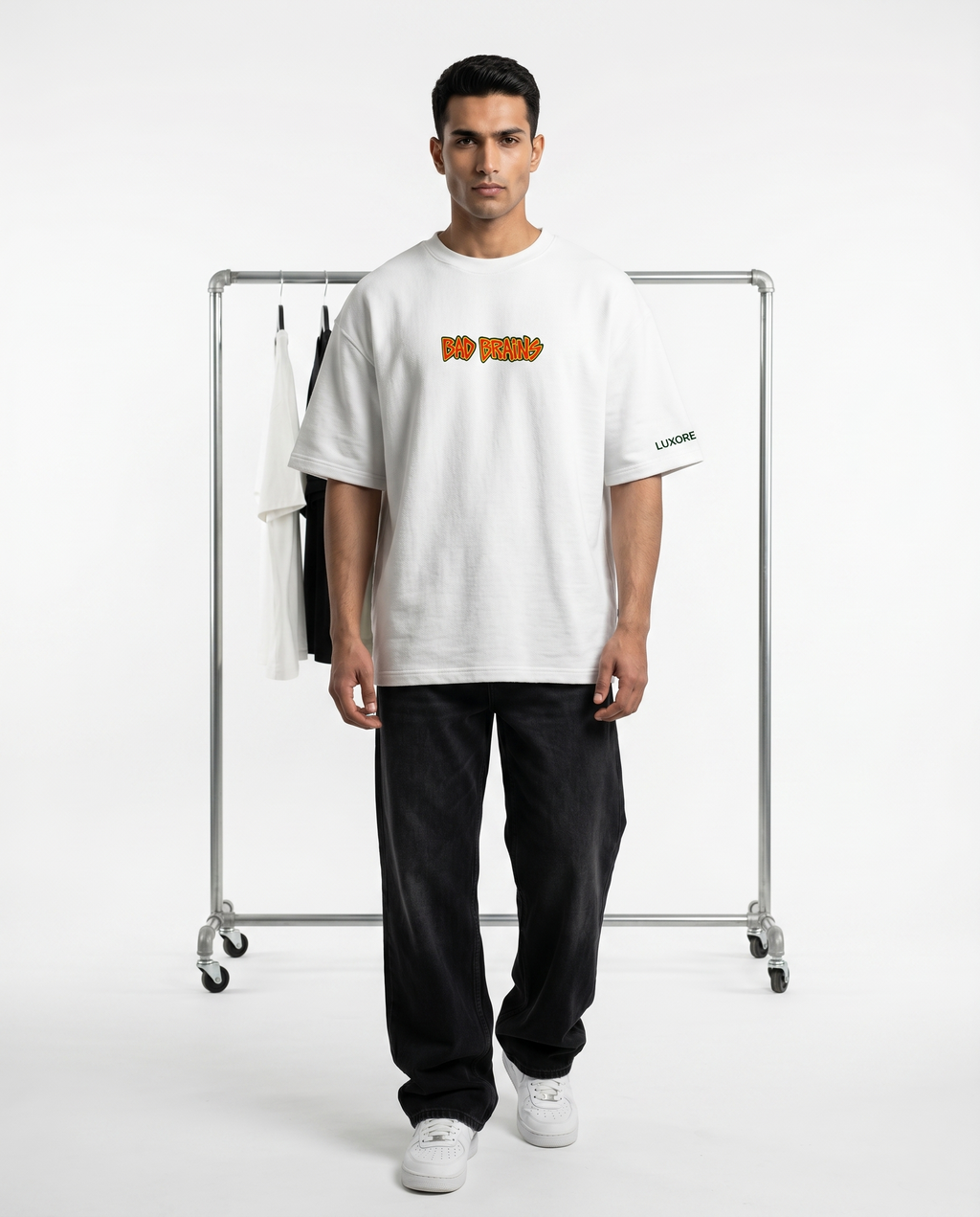 LUXORÉ  MILF TARZEN GRAPHIC PRINTED TEE