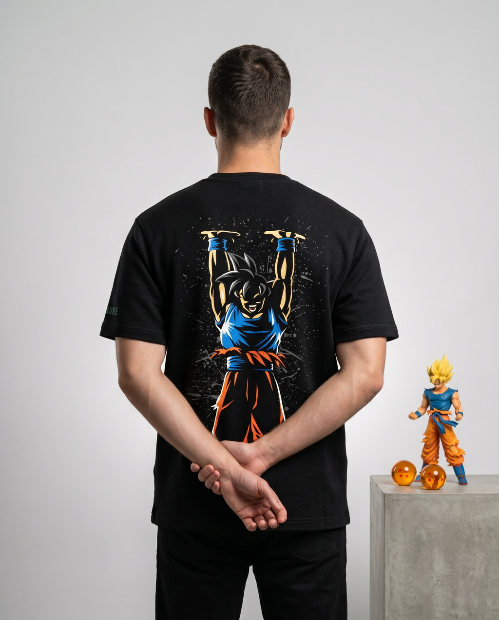 SON GOKU PRINTED T-SHIRT