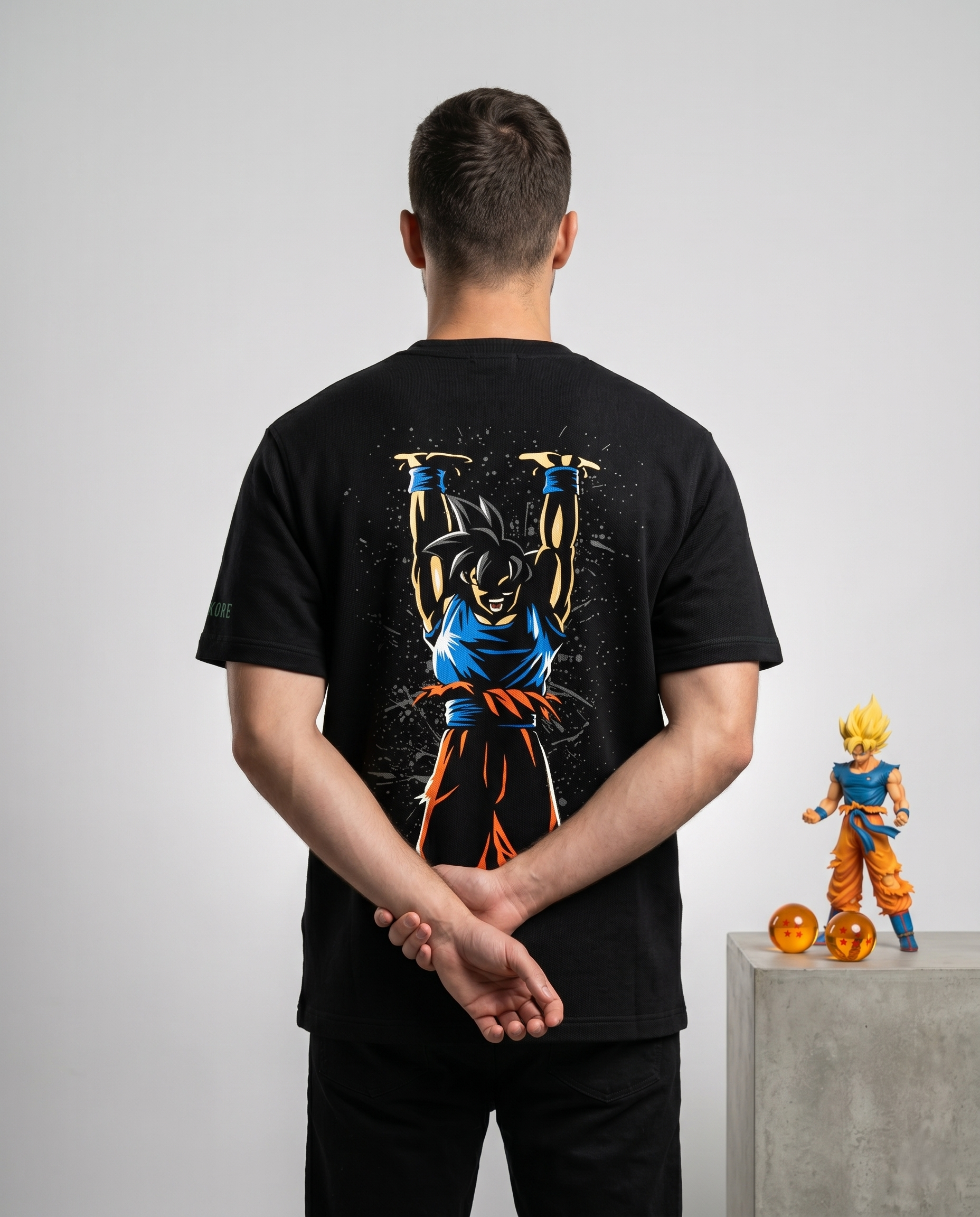 SON GOKU PRINTED T-SHIRT