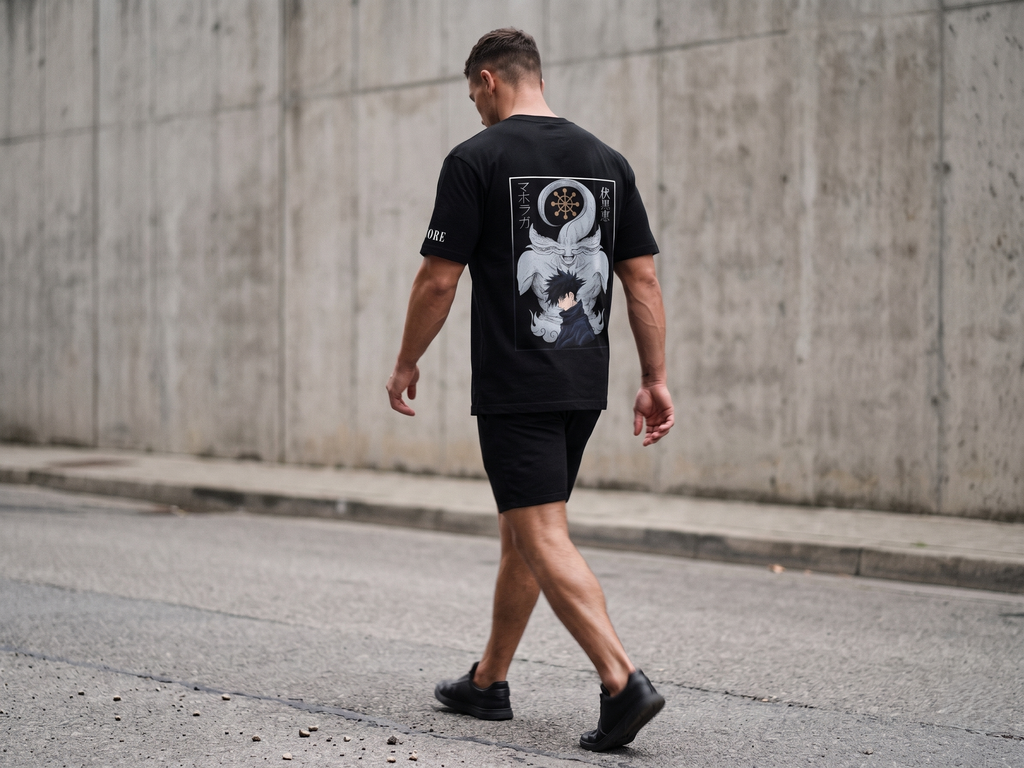 TOJI FUSHIGURO PRINTED T-SHIRT