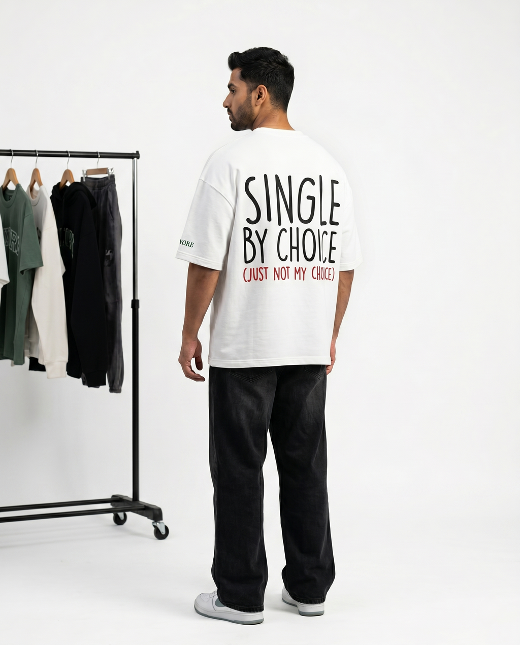 LUXORÉ SINGLE BY CHOICE GRAPHIC PRINTED TEE