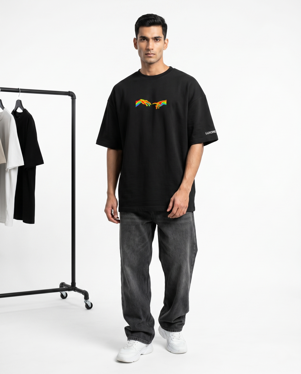 LUXORÉ BEKINY BODY GRAPHIC PRINTED TEE