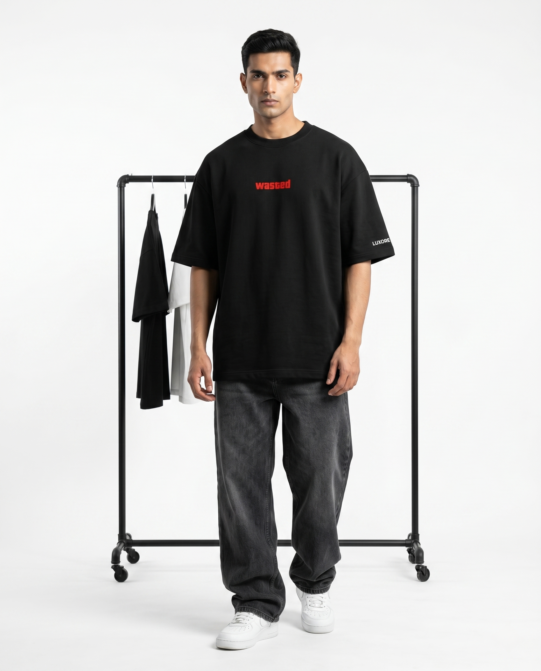 LUXORÉ CIGARETTES AFTER SEX GRAPHIC PRINTED TEE