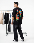 LUXORÉ ART GRAPHIC PRINTED TEE