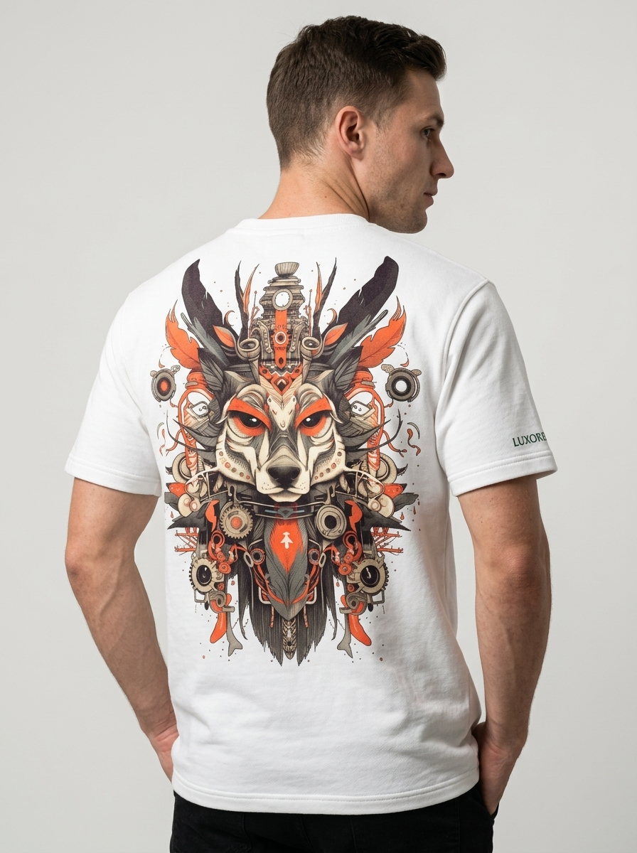 FOX AESTHETICS PRINTED T-SHIRT
