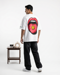 LUXORÉ LSD SMILE GRAPHIC PRINTED TEE