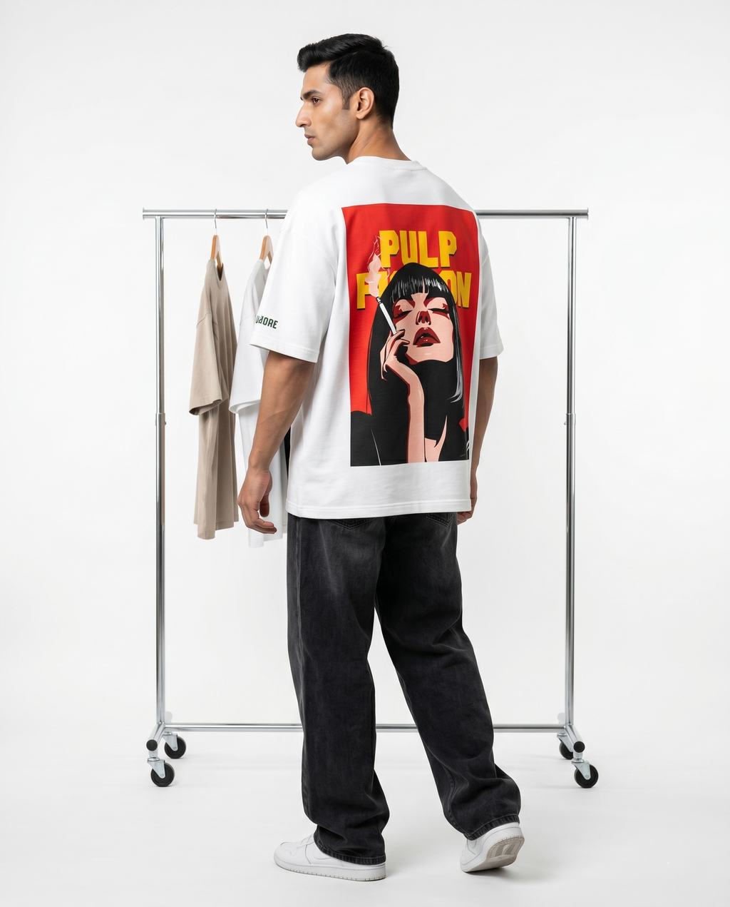 LUXORÉ PULP FUSION GRAPHIC PRINTED TEE