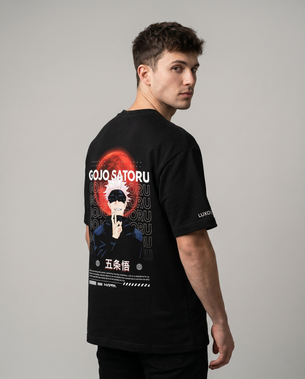 GOJO SATORU PRINTED T-SHIRT