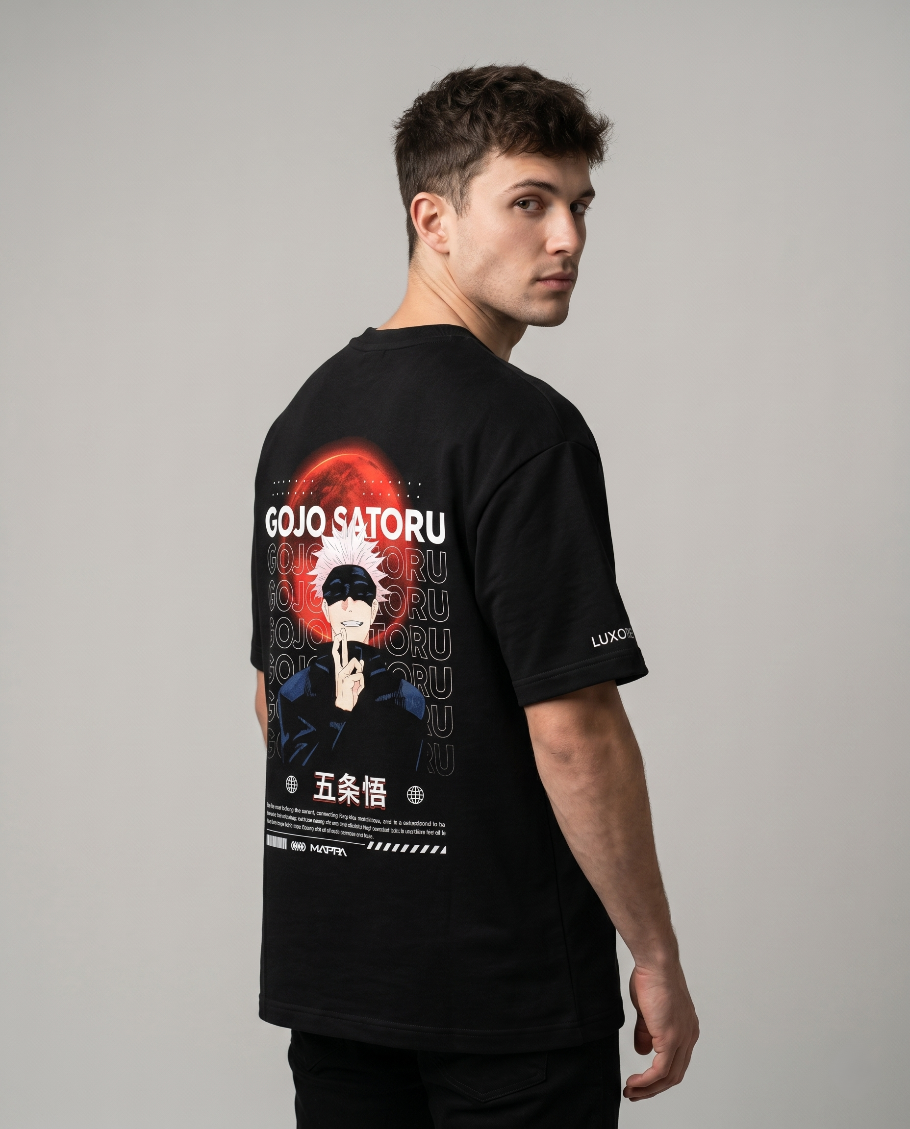 GOJO SATORU PRINTED T-SHIRT
