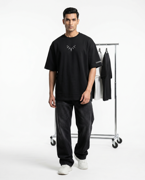BLACK PANTHER GRAPHIC PRINTED TEE
