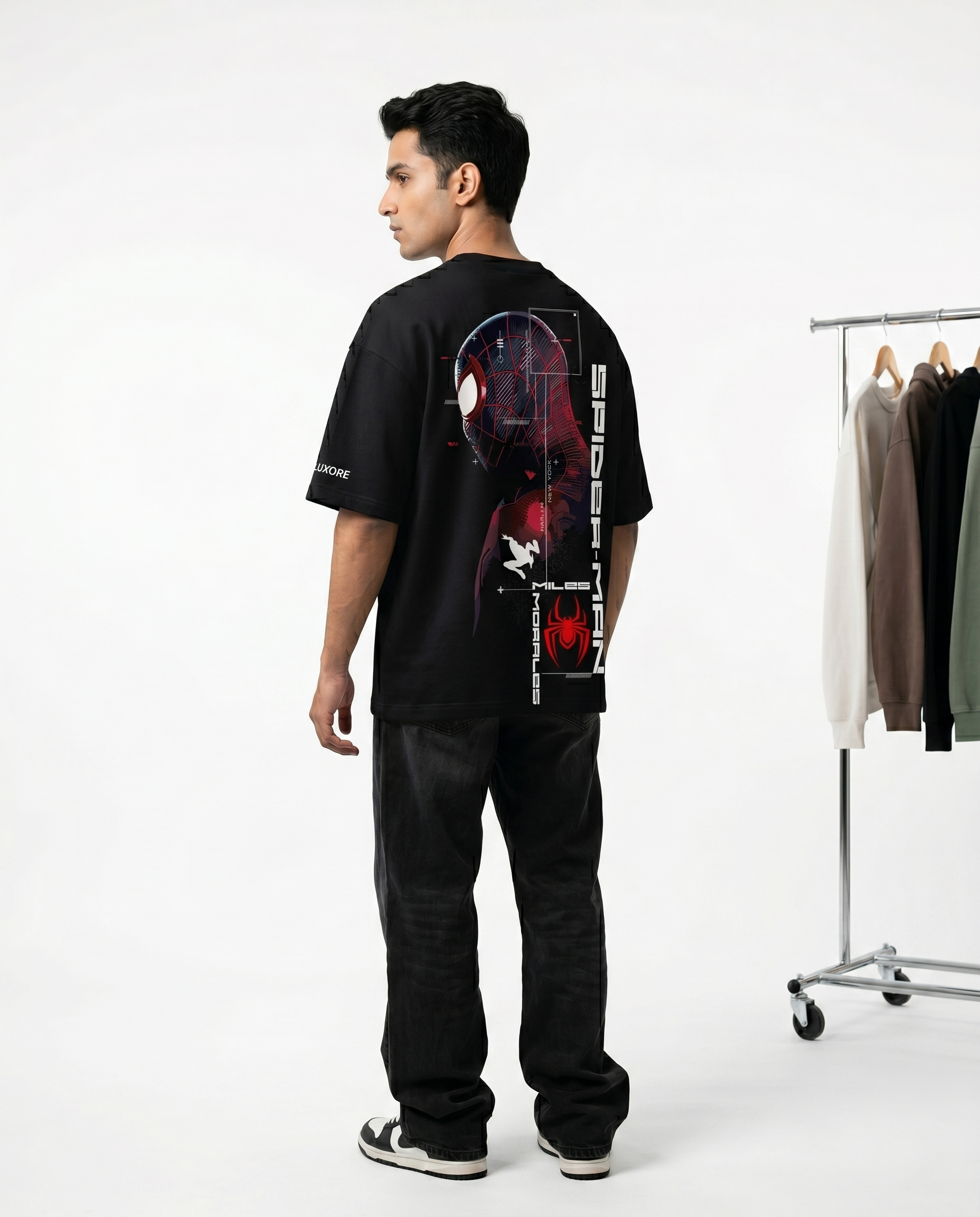 LUXORÉ AMAZING SPIDERMAN  EDITION  GRAPHIC PRINTED TEE