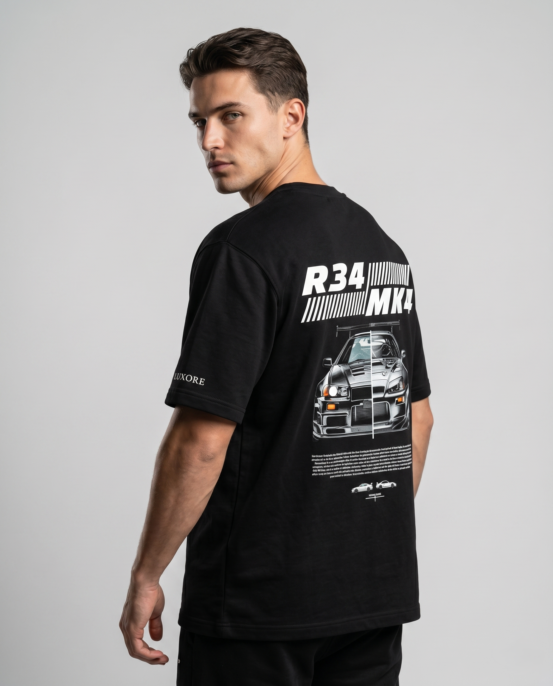 R34 X MK4 PRINTED T-SHIRT