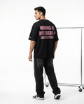 WANNA BE MY CARDIO GRAPHIC PRINTED TEE