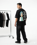 LUXORÉ RICK & MORTY YOUR BOOS GRAPHIC PRINTED TEE