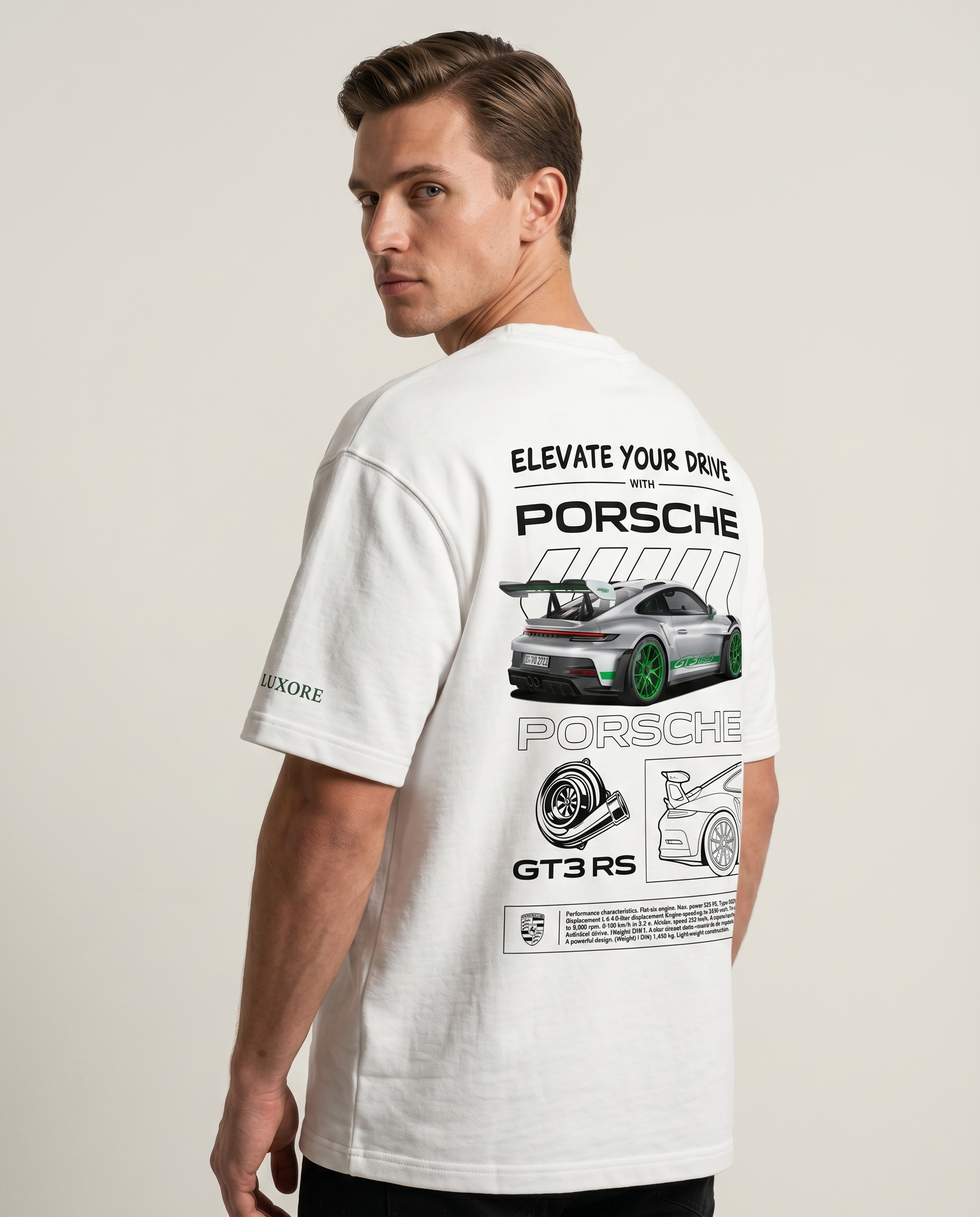 2024 PORSCHE 911 GT3 RS PRINTED T-SHIRT