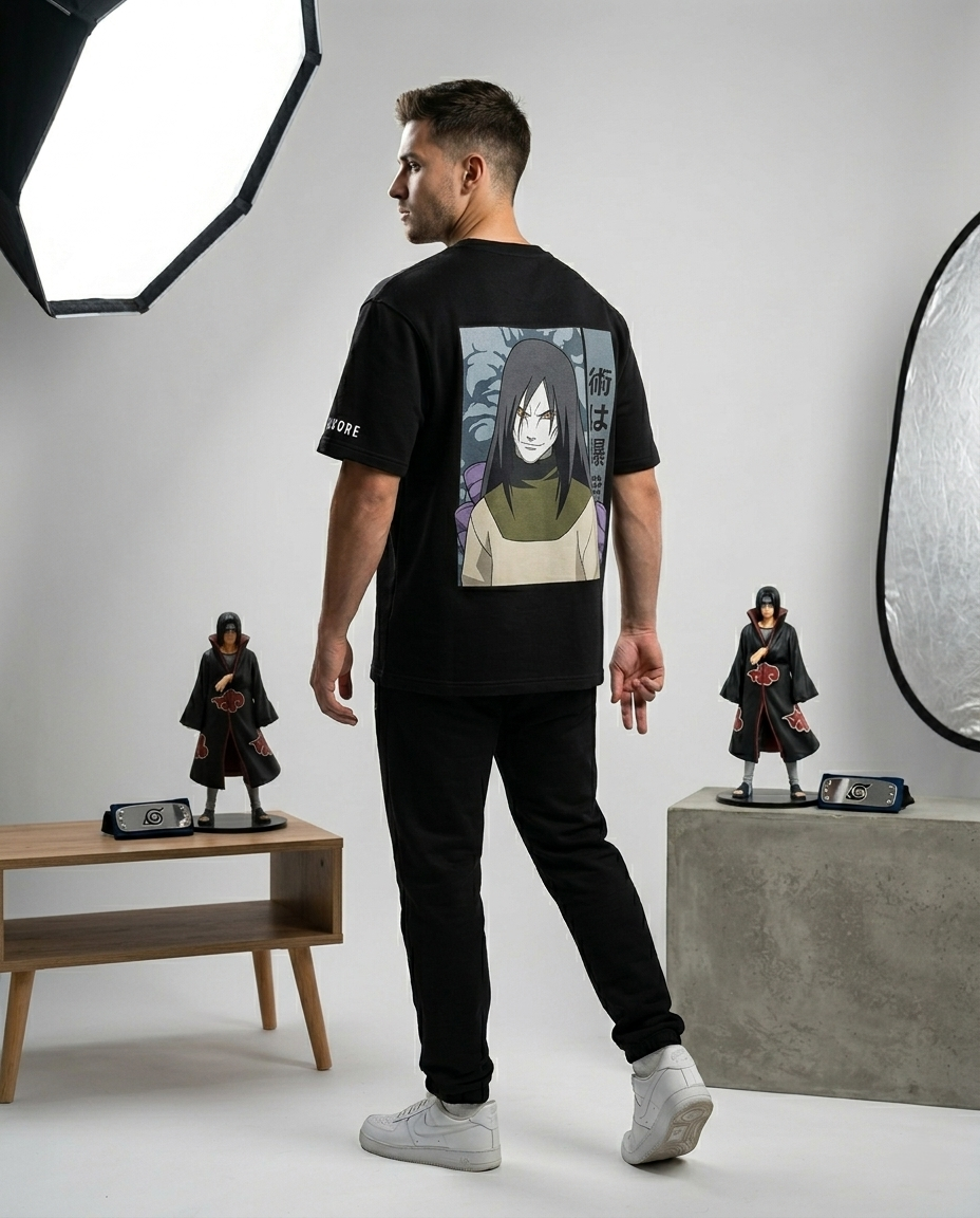 OROCHIMARU PRINTED T-SHIRT