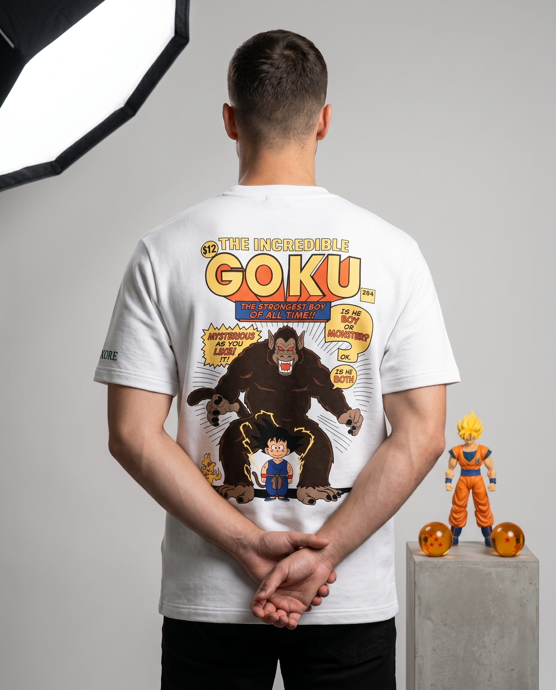 INCREDIBLE GOKU PRINTED T-SHIRT