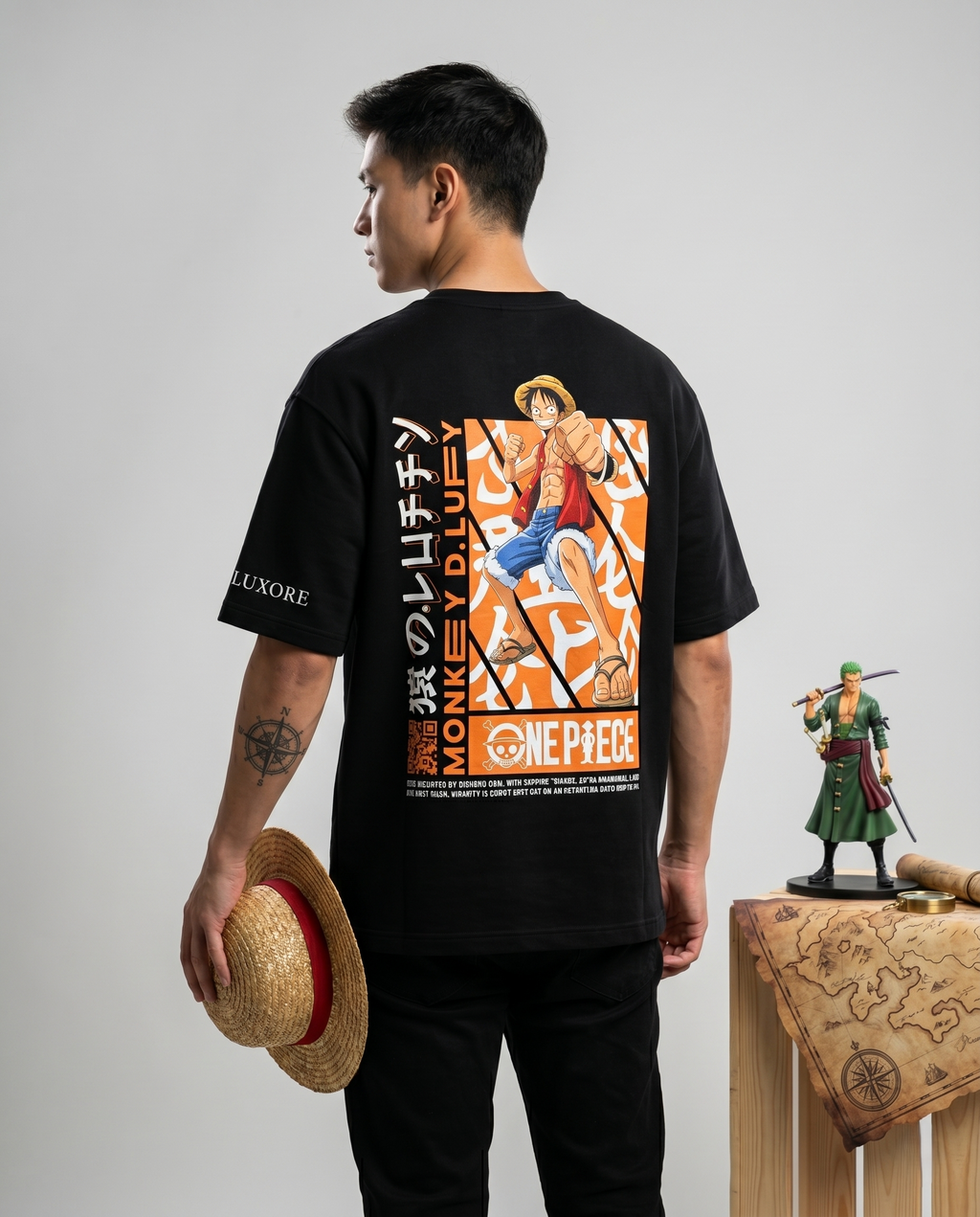ONE PIECE ANIME PRINTED T-SHIRT
