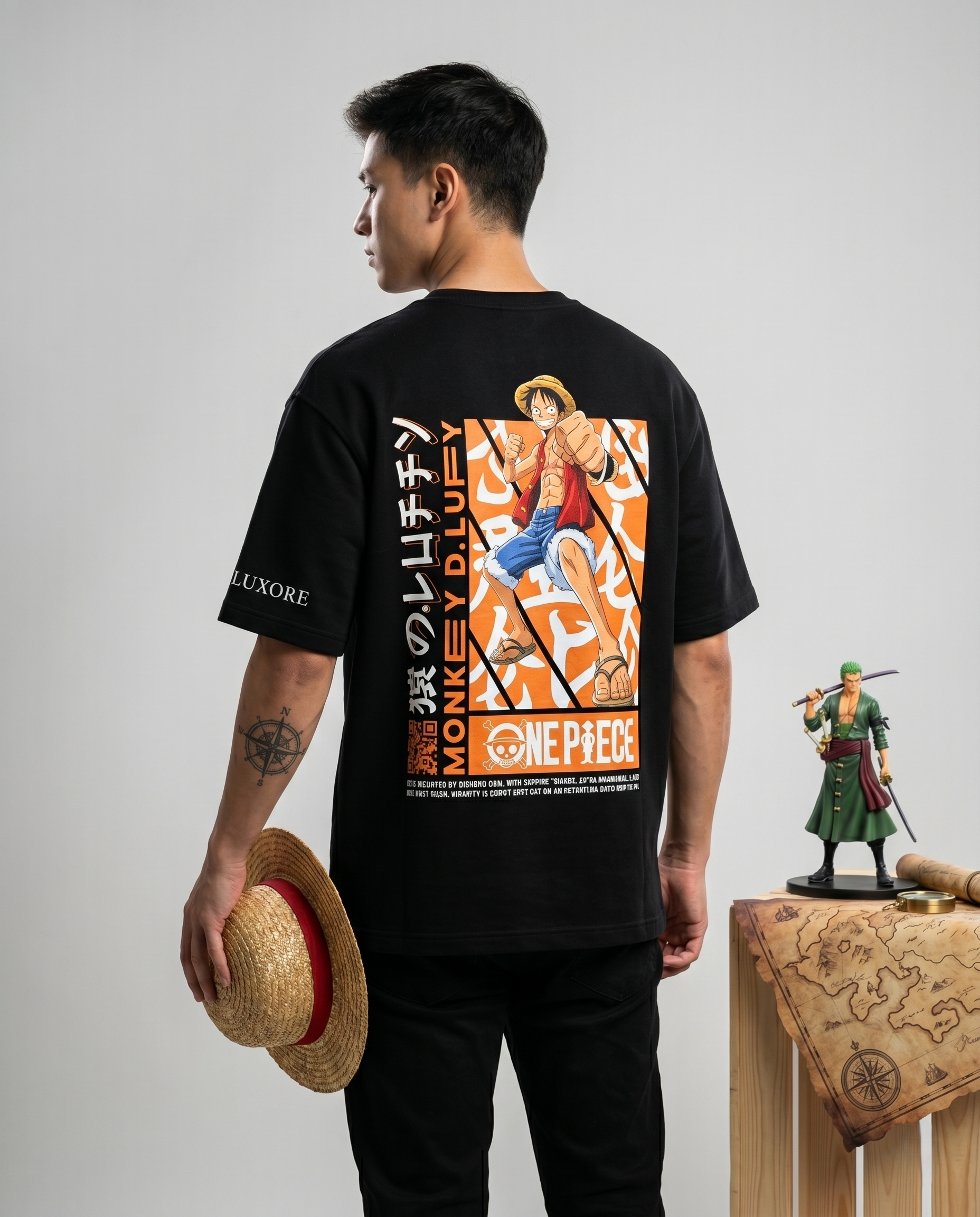 ONE PIECE ANIME PRINTED T-SHIRT