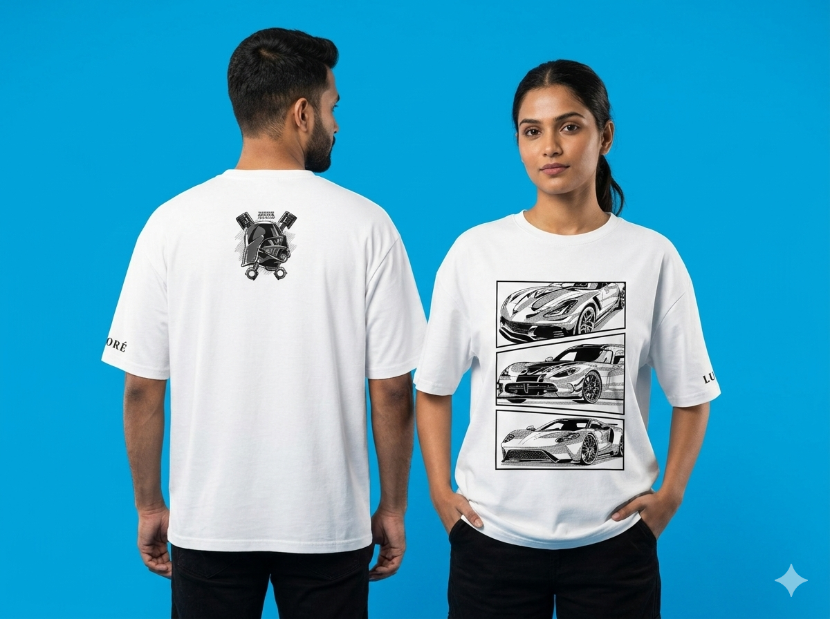 DODGE VIPER CARS PRINTED T-SHIRT