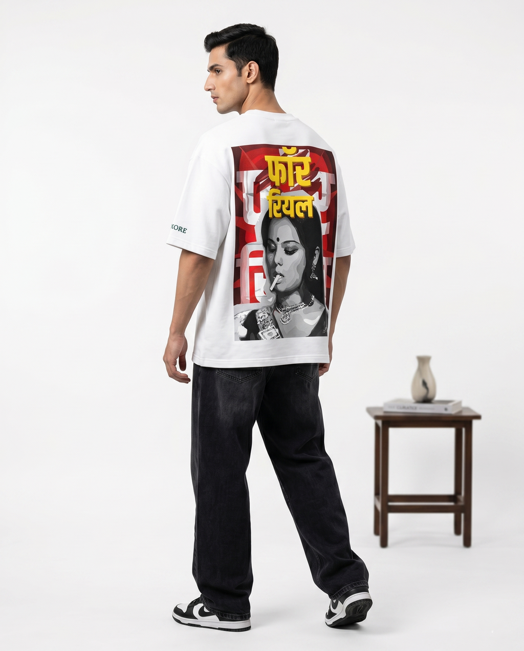 LUXORÉ FOR REAL GRAPHIC PRINTED TEE
