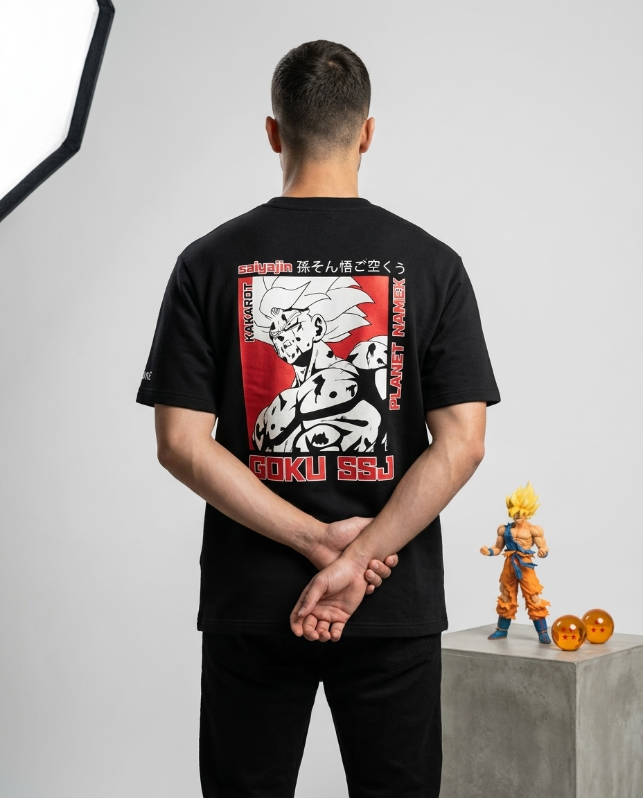 GOKU SSJ PRINTED T-SHIRT